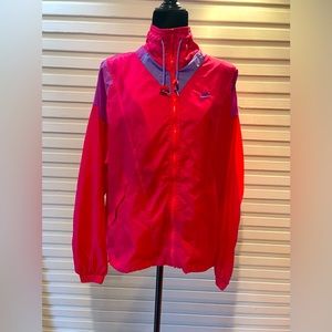 Vintage Nike Silver Tag Color Block Windbreaker with Pockets Size Large